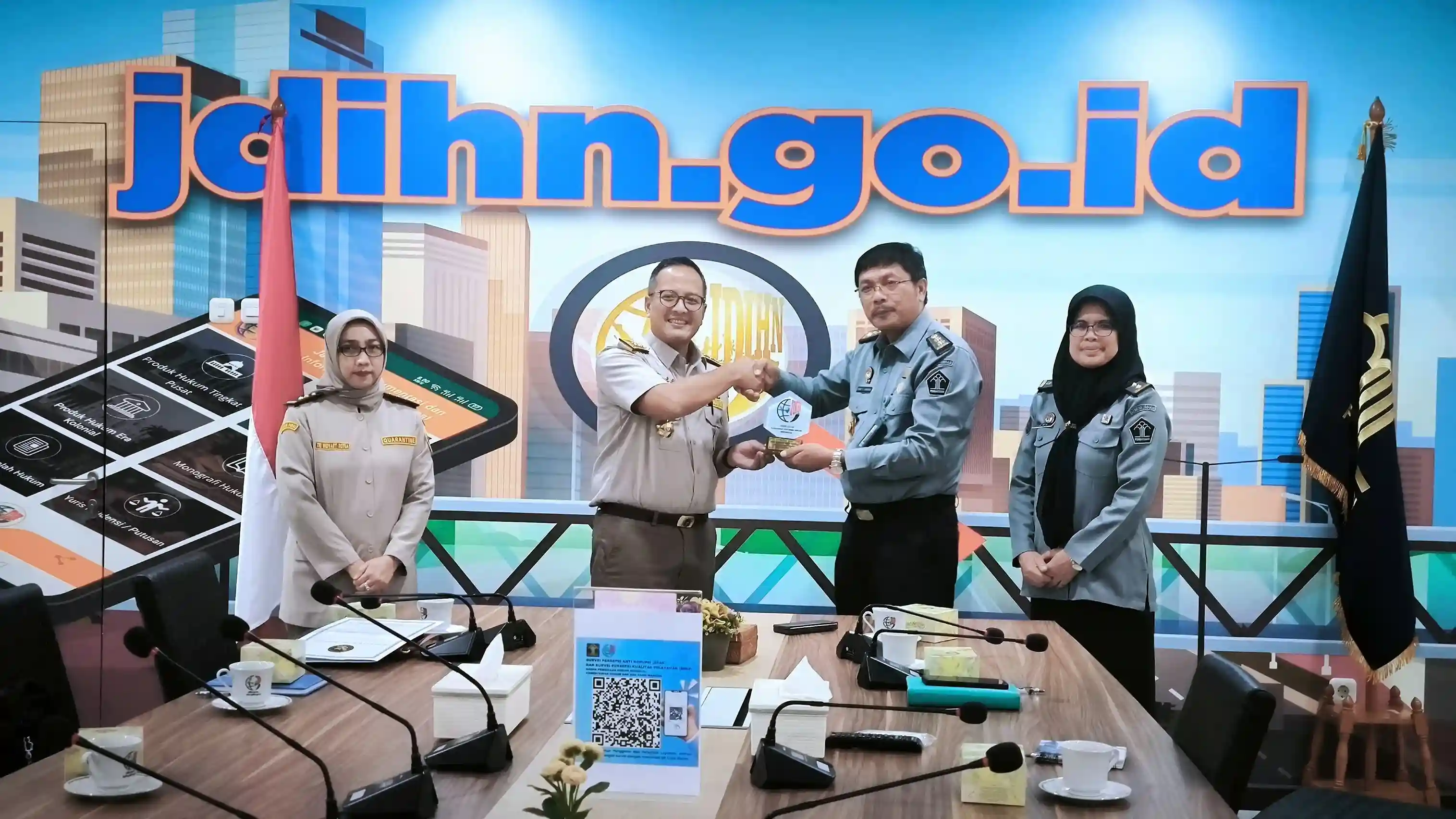 PERKUAT PENYEBARLUASAN DOKUMEN HUKUM KEPADA PELAKU USAHA DAN MASYARAKAT, BARANTIN KOMITMEN BANGUN JDIH